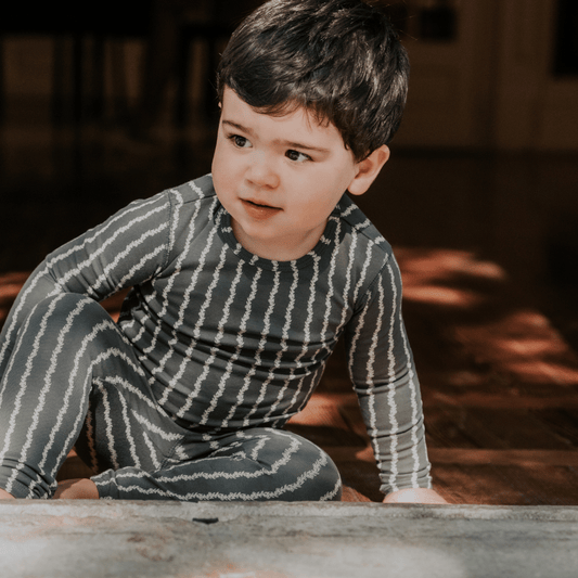 The Printed Romper -  Linear Stem