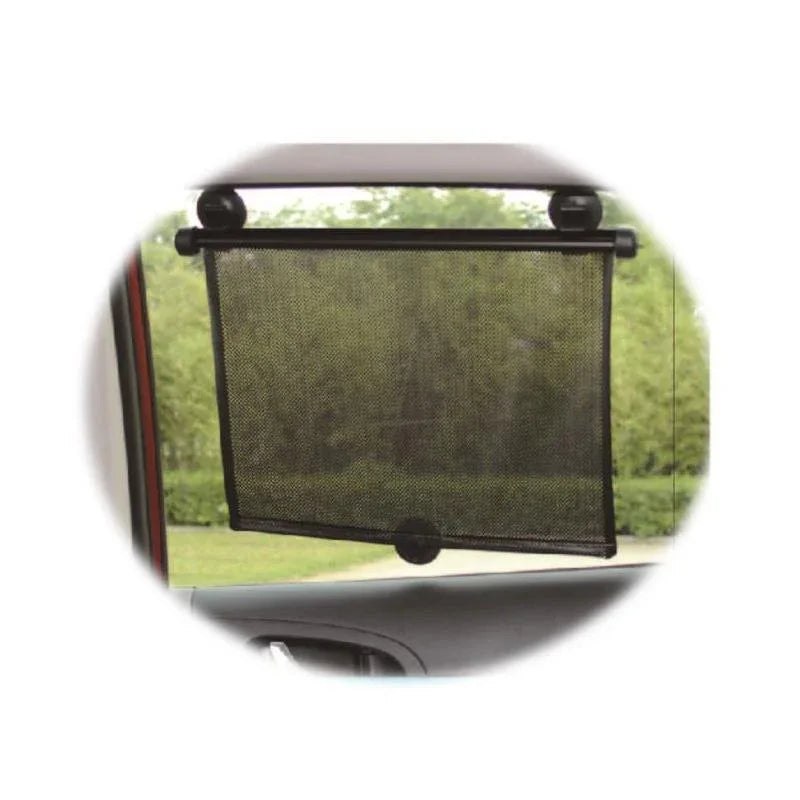 Primo Passi - Roller Window Sun Shade for Car, 2Pk, Black - BIG FRENCHIES