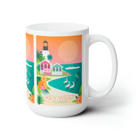 Key West Ceramic Mug 11oz or 15oz - BIG FRENCHIES