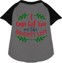 Can Get You on the List Pet Raglan Shirt