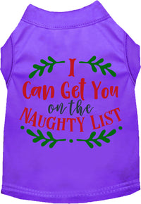 Can Get You on the List Christmas Pet Shirt