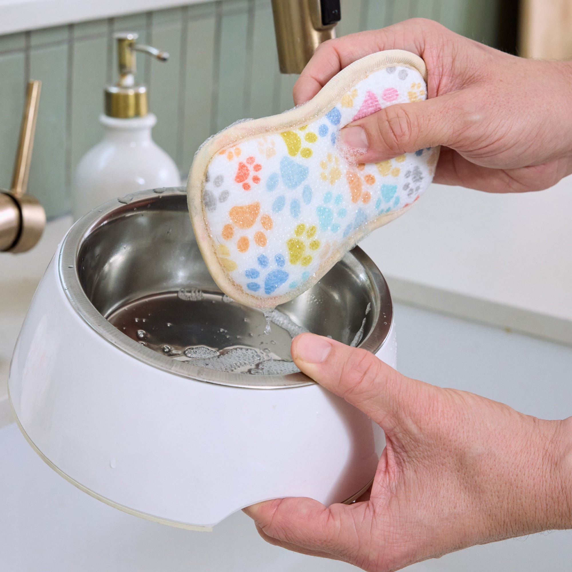 Paw Prints Pet Scrubbies