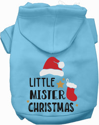 Little Mister Christmas Pet Hoodie