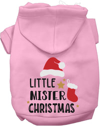 Little Mister Christmas Pet Hoodie