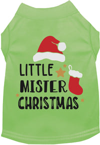 Little Mister Christmas Pet Shirt