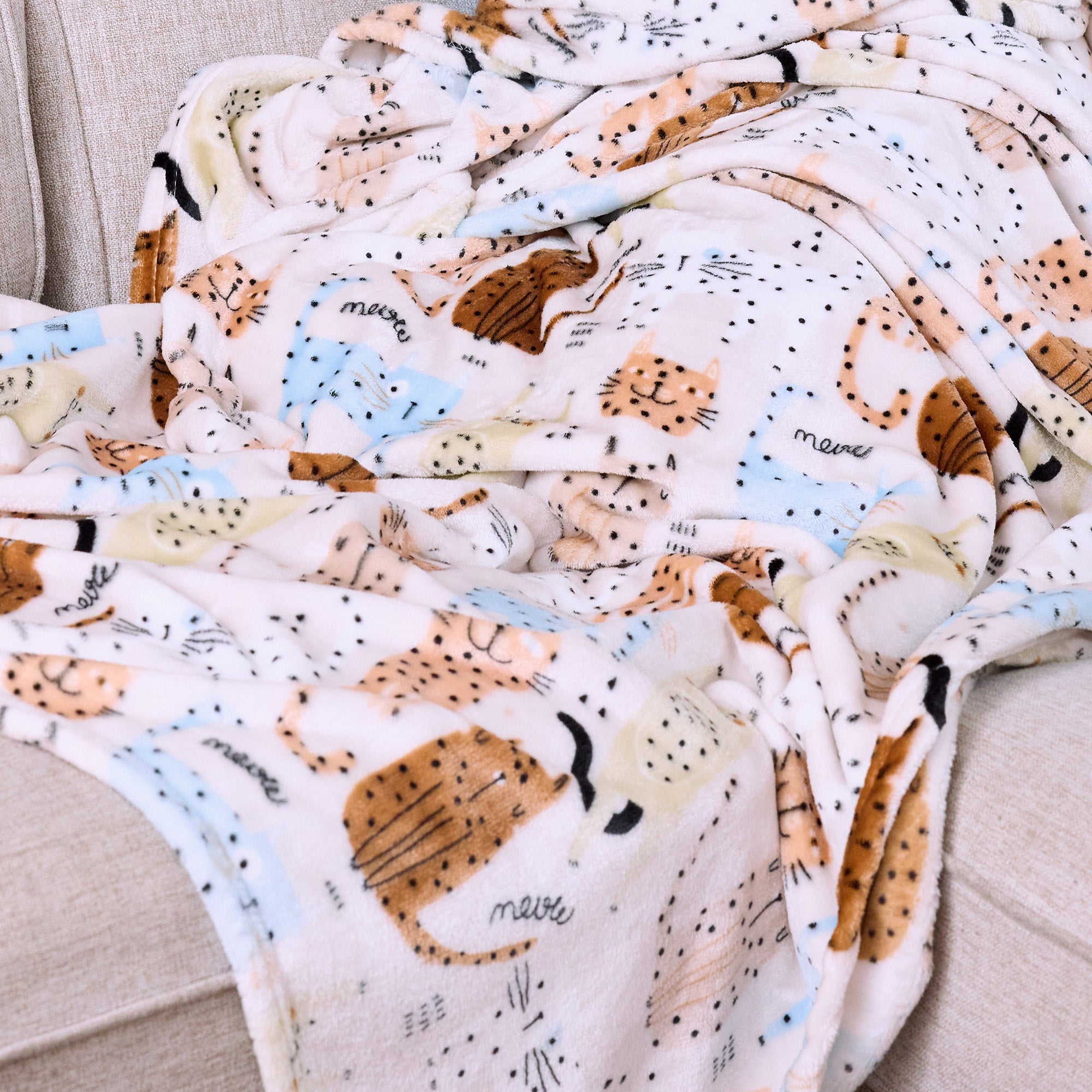 Cats Meow Pet Fleece Blanket