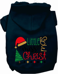 Little Miss Christmas Pet Hoodie