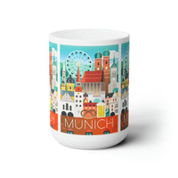Munich Ceramic Mug 11oz or 15oz - BIG FRENCHIES