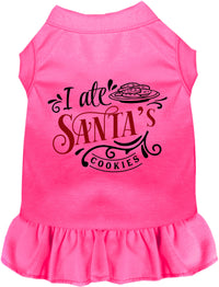 I Ate Santa's Cookies Pet Dress