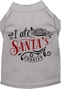 I Ate Santa's Cookies Pet Shirt