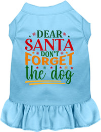 Don't Forget the Dog! Christmas Pet Dress
