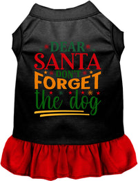 Don't Forget the Dog! Christmas Pet Dress