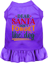 Don't Forget the Dog! Christmas Pet Dress