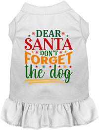 Don't Forget the Dog! Christmas Pet Dress