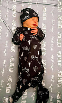 Howdy cowboy gown and headband set - BIG FRENCHIES