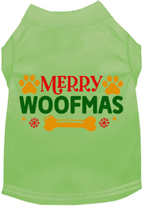 Merry Woofmas Pet Shirt