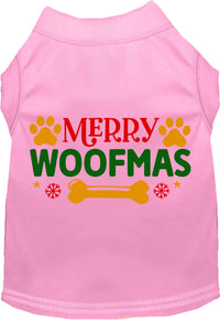 Merry Woofmas Pet Shirt