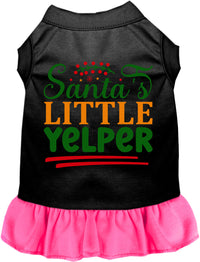 Santa's Little Yelper Pet Dress
