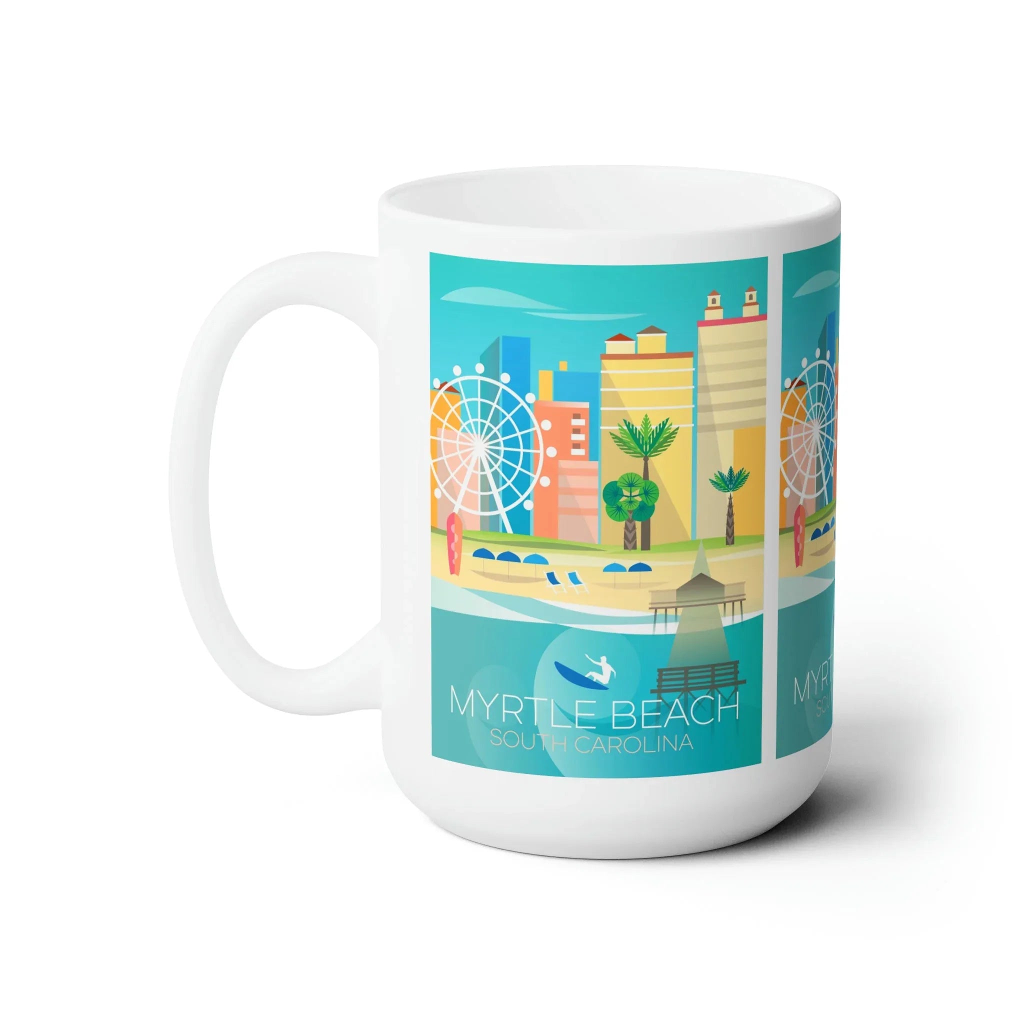 Myrtle Beach Ceramic Mug 11oz or 15oz - BIG FRENCHIES