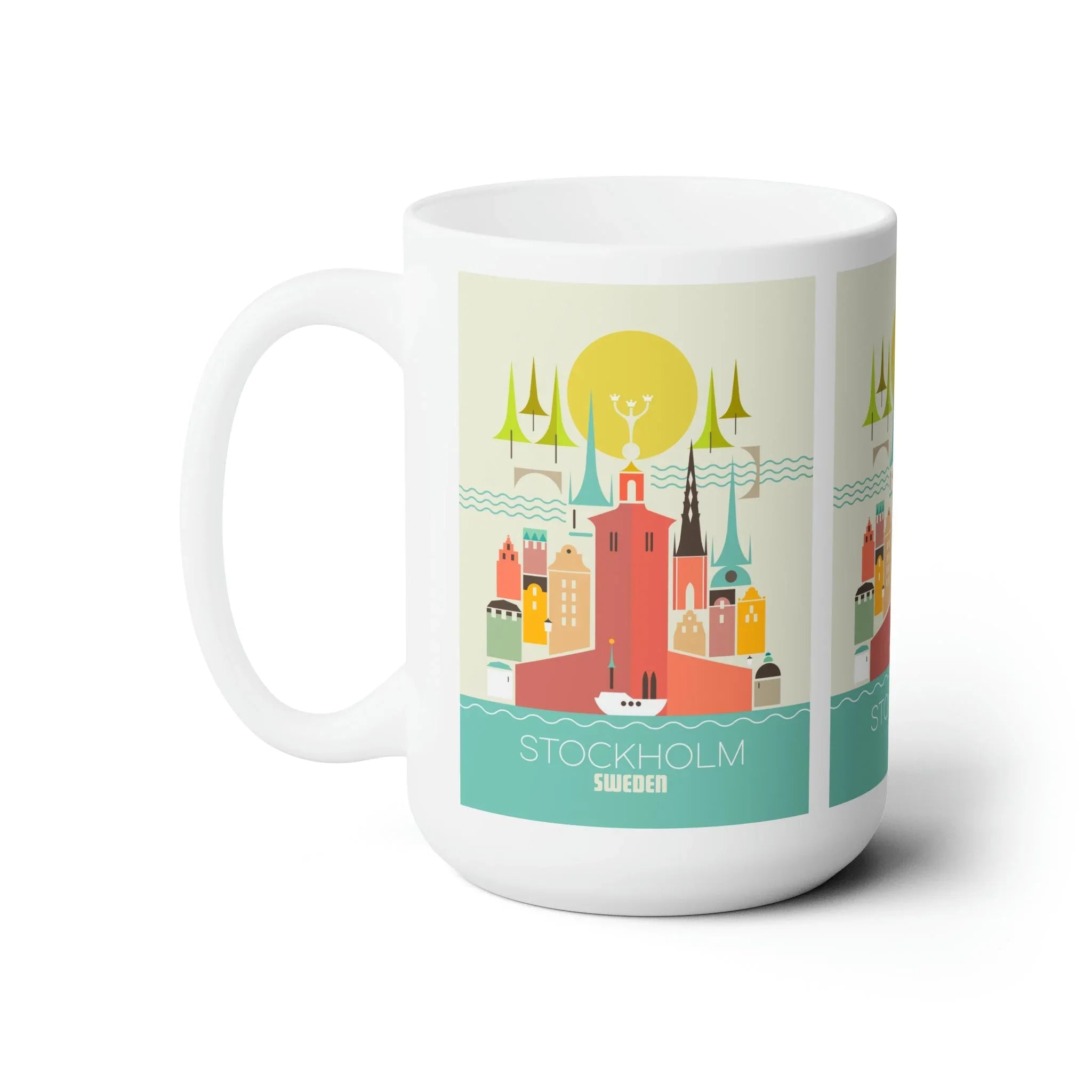 Stockholm Ceramic Mug 11oz or 15oz - BIG FRENCHIES