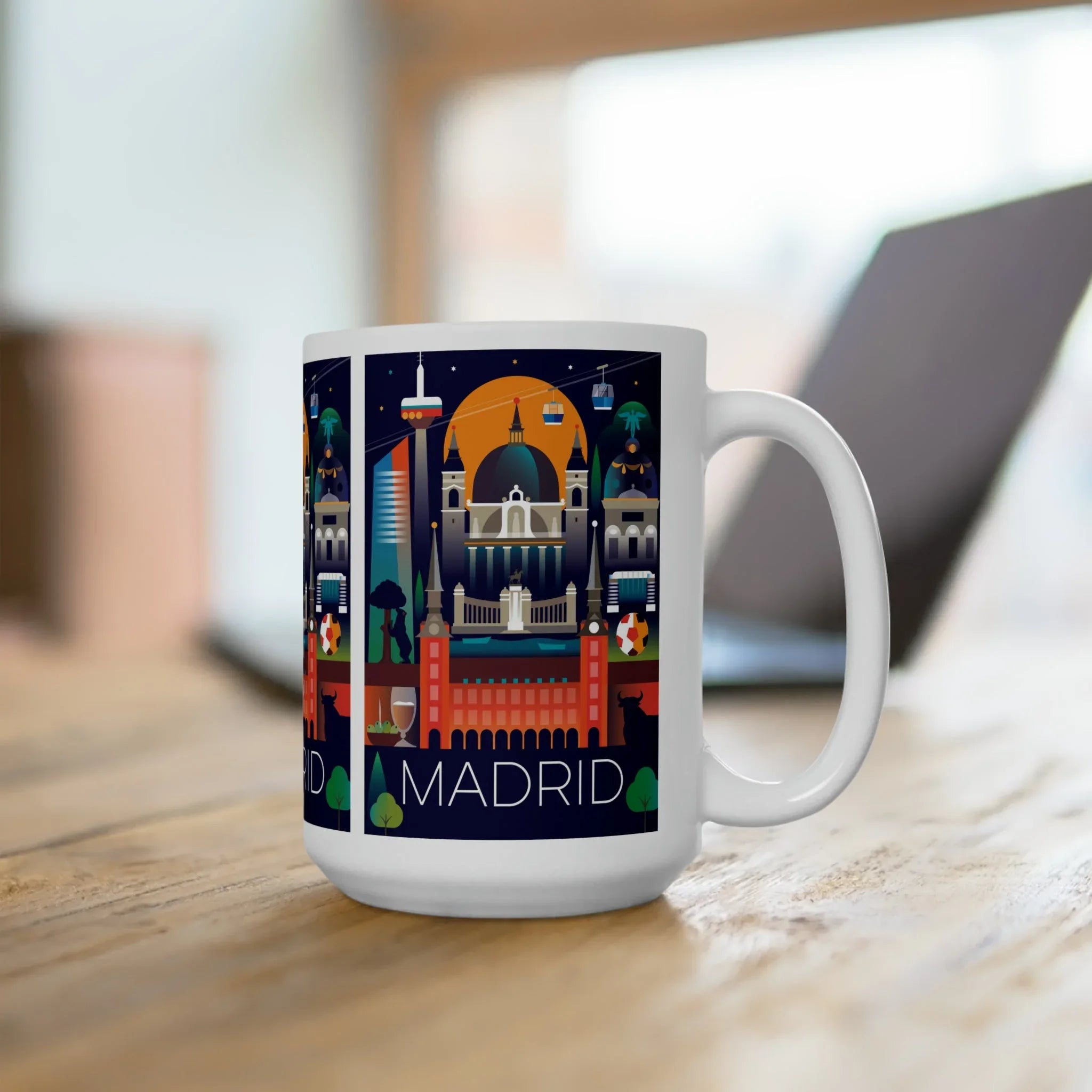 Madrid Ceramic Mug 11oz or 15oz - BIG FRENCHIES