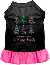 Twinkle Lights, Merry Nights Pet Dress