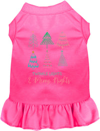 Twinkle Lights, Merry Nights Pet Dress