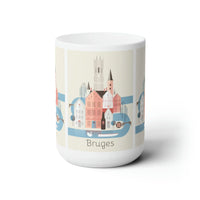Bruges Ceramic Mug 11oz or 15oz - BIG FRENCHIES