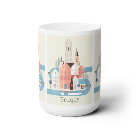 Bruges Ceramic Mug 11oz or 15oz - BIG FRENCHIES