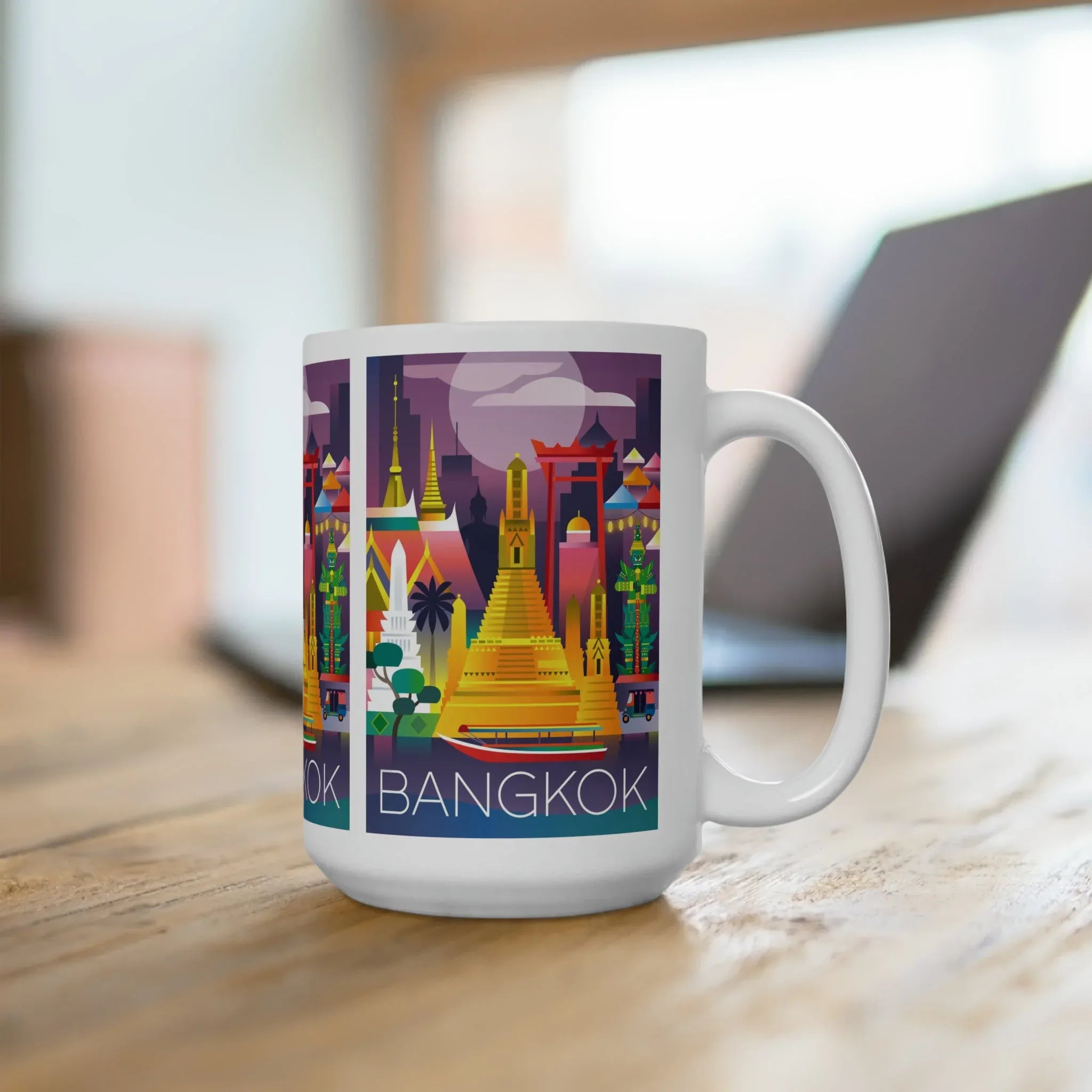 Bangkok Ceramic Mug 11oz or 15oz - BIG FRENCHIES