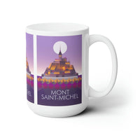 Mont Saint-Michel Ceramic Mug 11oz or 15oz - BIG FRENCHIES