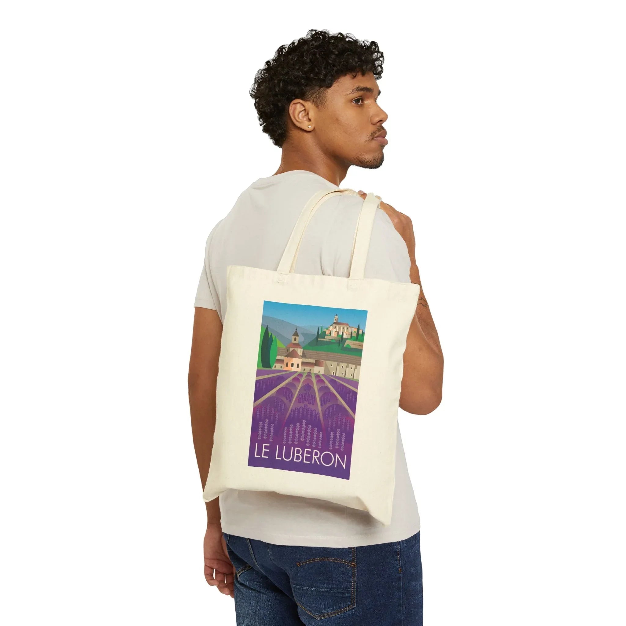 Dahlia Delight Provence Tote - BIG FRENCHIES