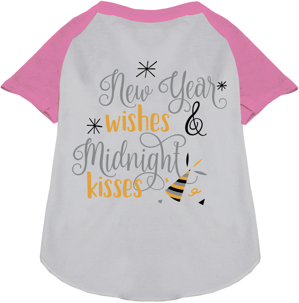 Midnight Kisses Pet Raglan Shirt