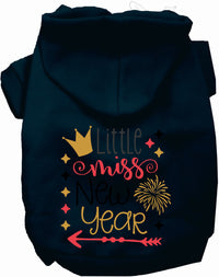 Little Miss New Year Pet Hoodie