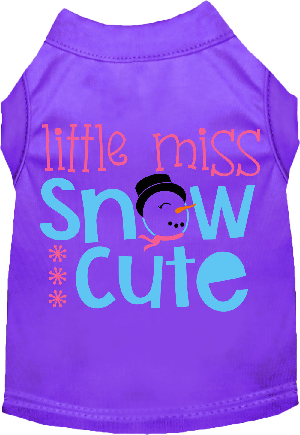 Little Miss Snow Cute Pet Shirt