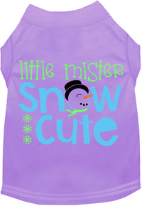 Little Mister Snow Cute Pet Shirt