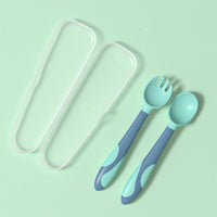 Baby Training Fork Spoon Twist Spoon Children's Tableware Set