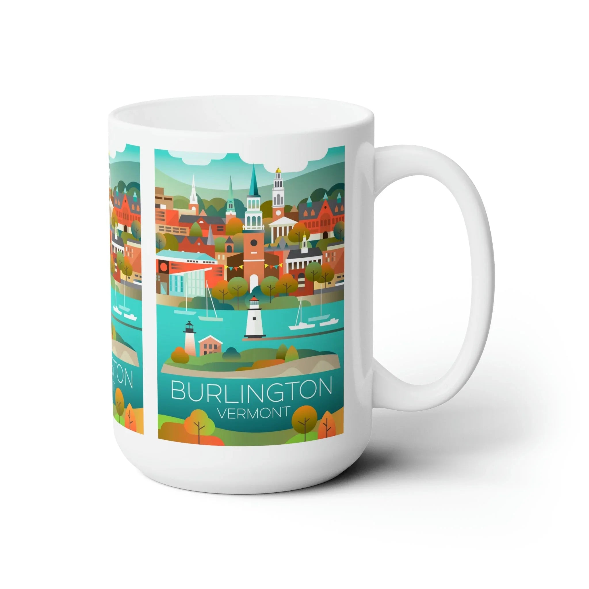 Burlington Ceramic Mug 11oz or 15oz - BIG FRENCHIES