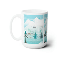 Mammoth Lakes, Winter Ceramic Mug 11oz or 15oz - BIG FRENCHIES