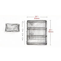 Dog House with Easy to Clean and Space-Saving for Outdoor