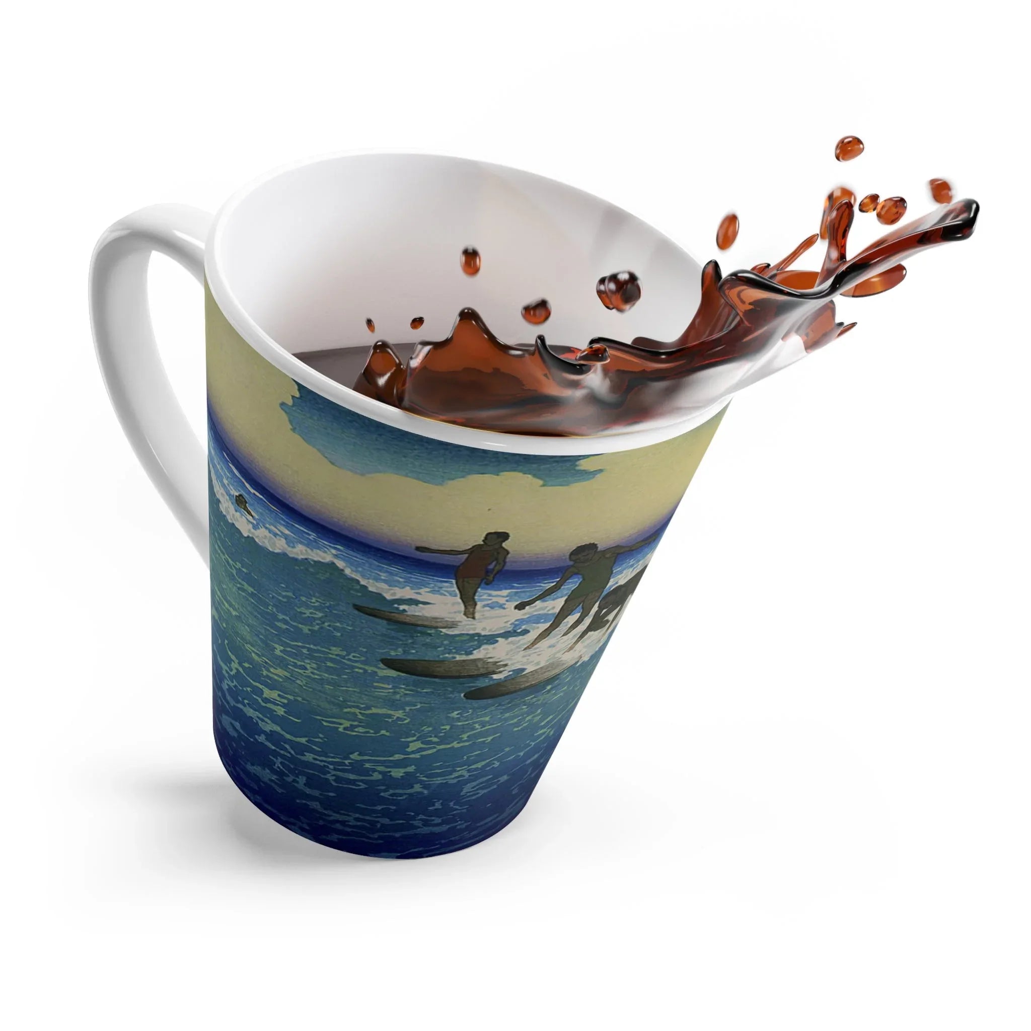 Vintage Surfers Latte Mug - BIG FRENCHIES