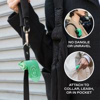 Premium Dog Poop Bag Dispenser + 15 Bags - BIG FRENCHIES