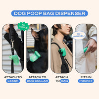 Premium Dog Poop Bag Dispenser + 15 Bags - BIG FRENCHIES