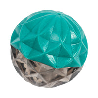 Country Living Geometric Textured Ball Dog Chew Toy, Interactive Rubber Toy for Mental Stimulation – Small - BIG FRENCHIES