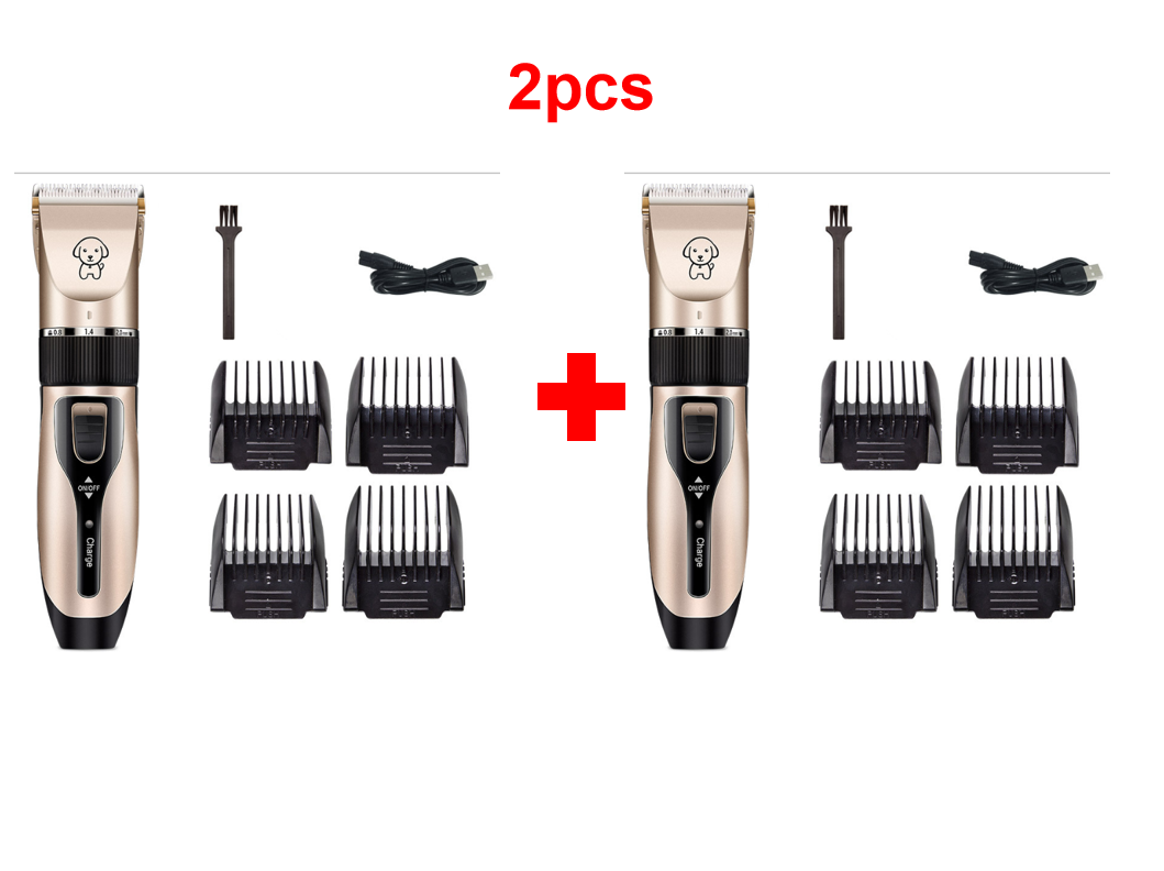 Professional Low Noise Pet Hair Clipper Easy Grooming For Dogs & Cats