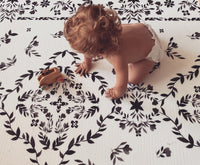 The August Rose White Shwally Playmat - BIG FRENCHIES