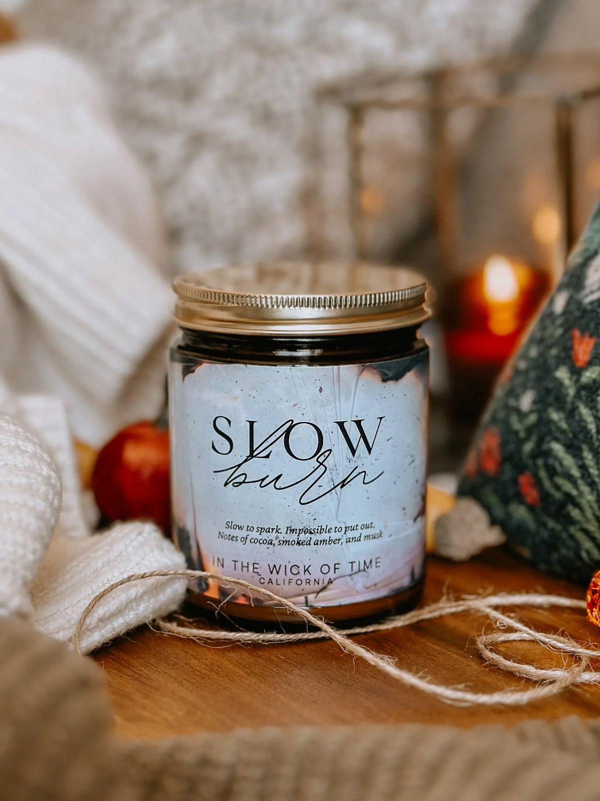 Slow Burn Candle - BIG FRENCHIES