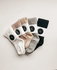 Ruffle Cotton Knee High Socks - BIG FRENCHIES