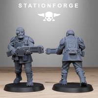 3D Printed FreeGuard Infantry by StationForge Miniatures