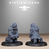3D Printed GrimGuard Objective Markers by Stationforge Miniatures